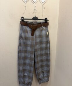Pantalón Ballon cuadros