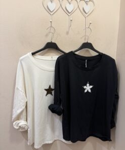 Sudadera fina de estrella