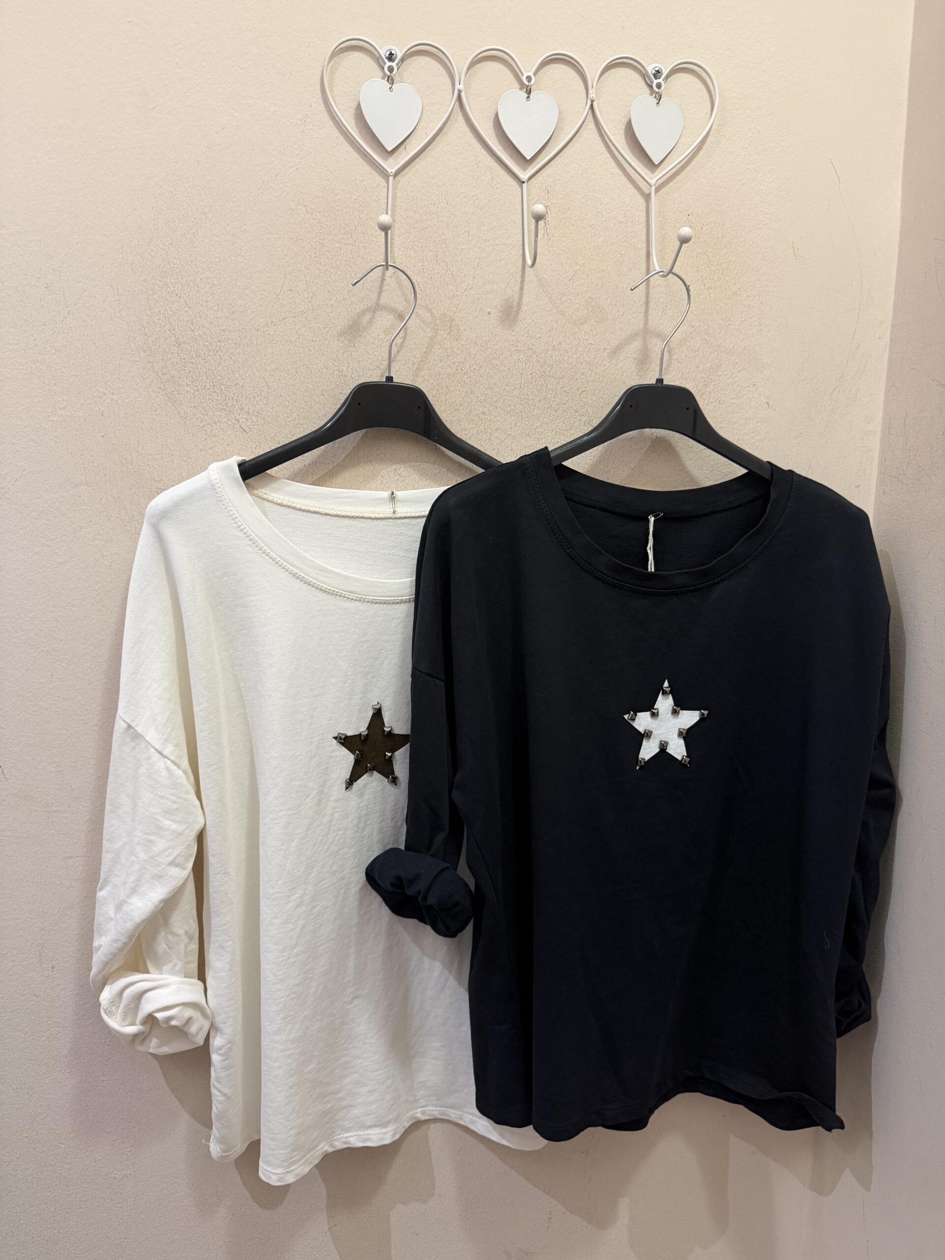 Sudadera fina de estrella
