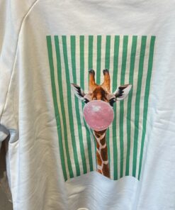 Sudadera jirafa chicle