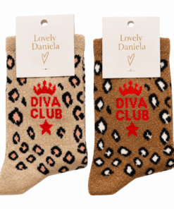 Pack 2 calcetines animal lurex