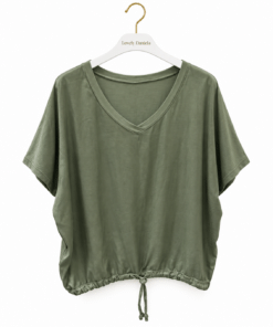 Camisa raso ajustable pico