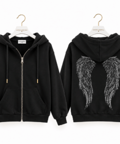 Chaqueta felpa alas
